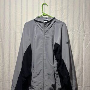Reebok Windbreaker Tracksuit Top Track Jacket Full Zip 2000s Lined Vintage